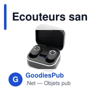 Ecouteurs sans fil personnalisables avec logo - Graham - Miniature 6