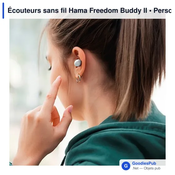 Écouteurs sans fil Hama Freedom Buddy II - Image 13