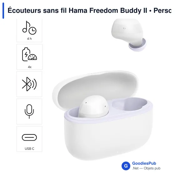 Écouteurs sans fil Hama Freedom Buddy II - Image 14