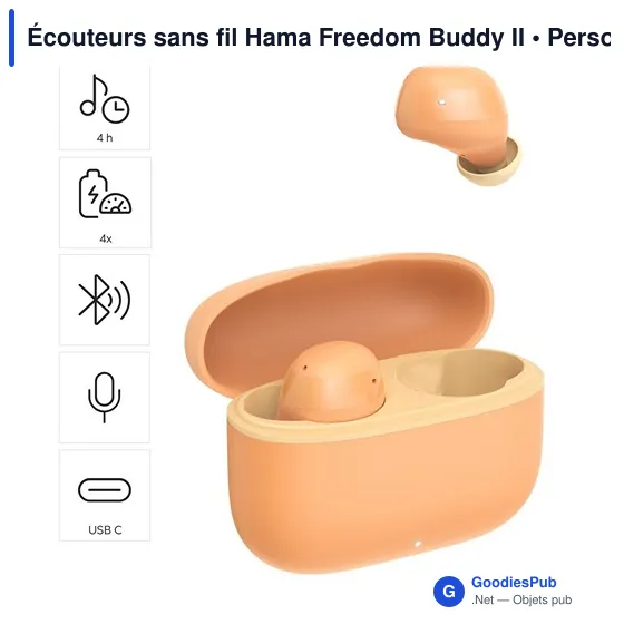 Écouteurs sans fil Hama Freedom Buddy II - Image 25