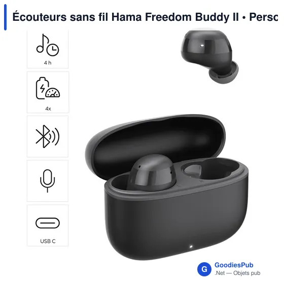 Écouteurs sans fil Hama Freedom Buddy II - Image 36