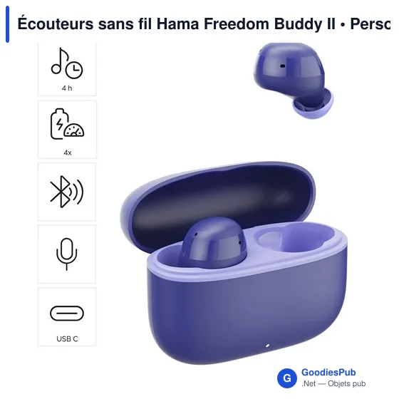 Écouteurs sans fil Hama Freedom Buddy II - Image 49
