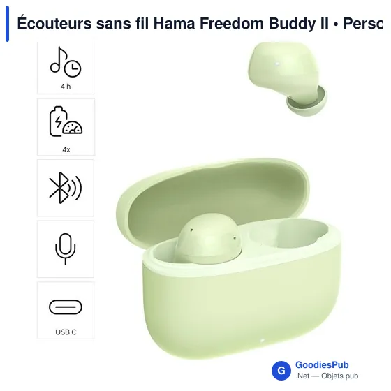 Écouteurs sans fil Hama Freedom Buddy II - Image 58