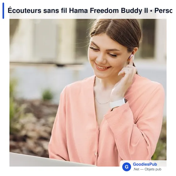 Écouteurs sans fil Hama Freedom Buddy II - Image 10