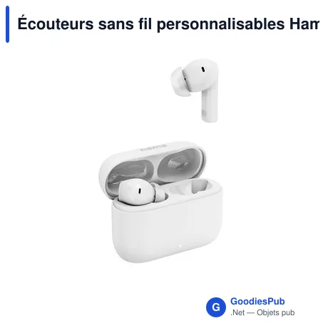 Écouteurs sans fil personnalisables Hama Passion Clear II ANC avec logo