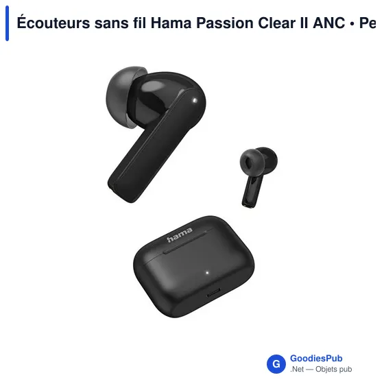 Écouteurs sans fil Hama Passion Clear II ANC - Image 19