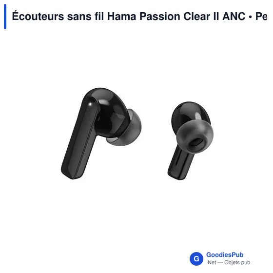 Écouteurs sans fil Hama Passion Clear II ANC - Image 20