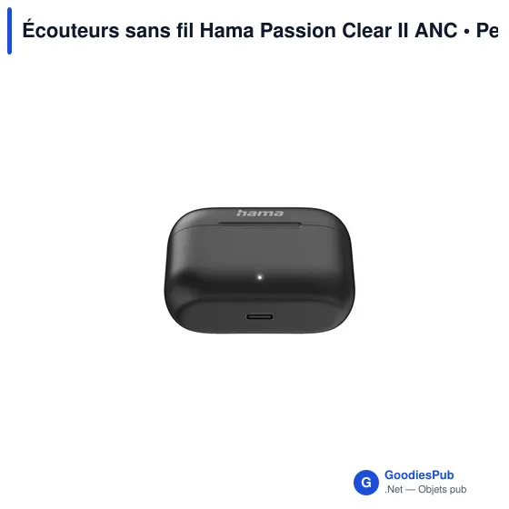 Écouteurs sans fil Hama Passion Clear II ANC - Image 21