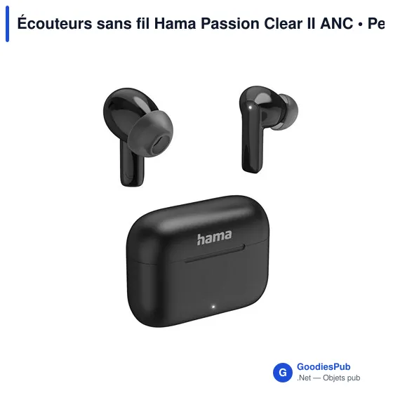 Écouteurs sans fil Hama Passion Clear II ANC - Image 22