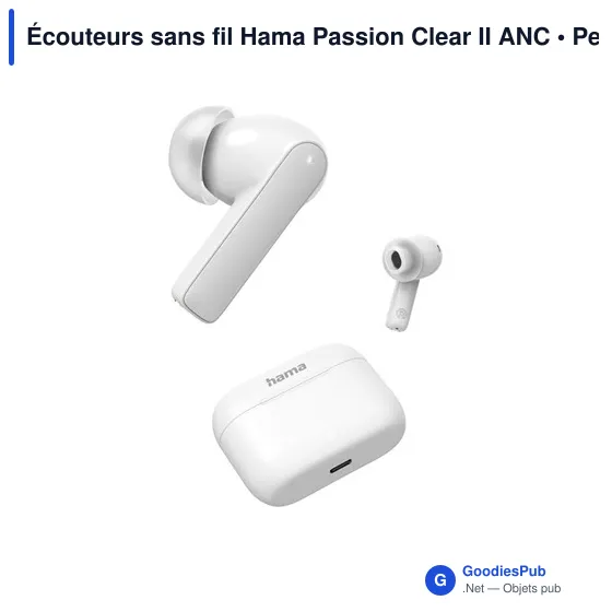 Écouteurs sans fil Hama Passion Clear II ANC - Image 4