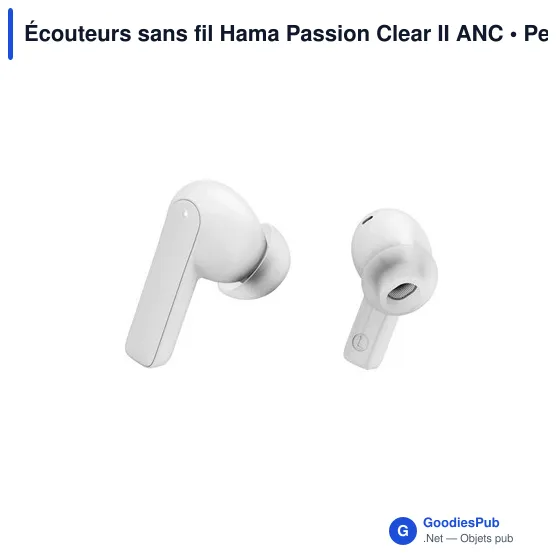 Écouteurs sans fil Hama Passion Clear II ANC - Image 5