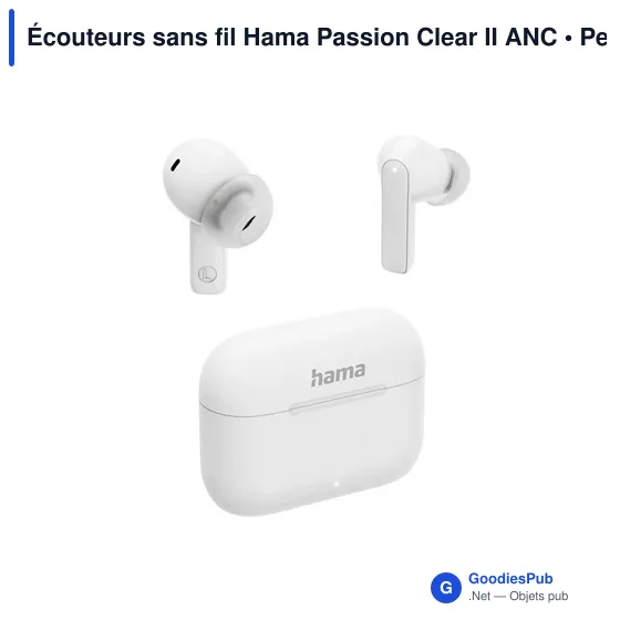 Écouteurs sans fil Hama Passion Clear II ANC - Image 7