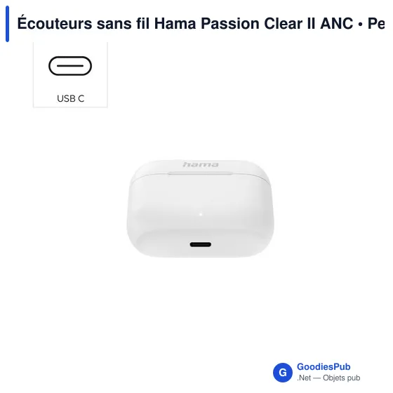Écouteurs sans fil Hama Passion Clear II ANC - Image 10