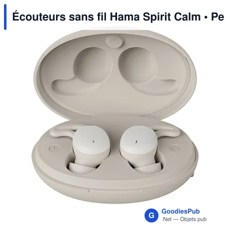 Écouteurs sans fil personnalisables Hama Spirit Calm avec logo