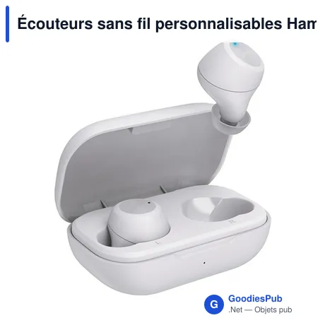 Écouteurs sans fil personnalisables Hama Spirit Chop II avec logo