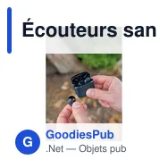 Écouteurs sans fil personnalisables avec logo | Junna - Miniature 2