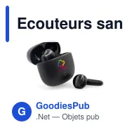 Ecouteurs sans fil personnalisables avec logo - Tuhsi - Miniature 1