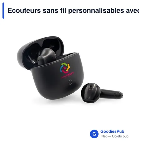 Ecouteurs sans fil personnalisables avec logo - Tuhsi