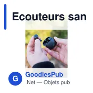 Ecouteurs sans fil personnalisables avec logo - Tuhsi - Miniature 2