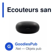 Ecouteurs sans fil personnalisables avec logo - Tuhsi - Miniature 11
