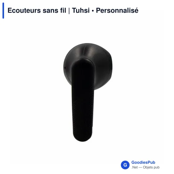 Ecouteurs sans fil personnalisables avec logo - Tuhsi - Image 12