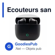 Ecouteurs sans fil personnalisables avec logo - Tuhsi - Miniature 5