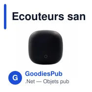 Ecouteurs sans fil personnalisables avec logo - Tuhsi - Miniature 8