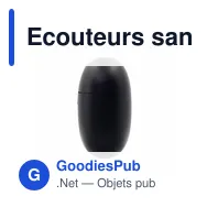 Ecouteurs sans fil personnalisables avec logo - Tuhsi - Miniature 10