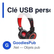 Clé USB personnalisable avec logo pour entreprises - Miniature 2