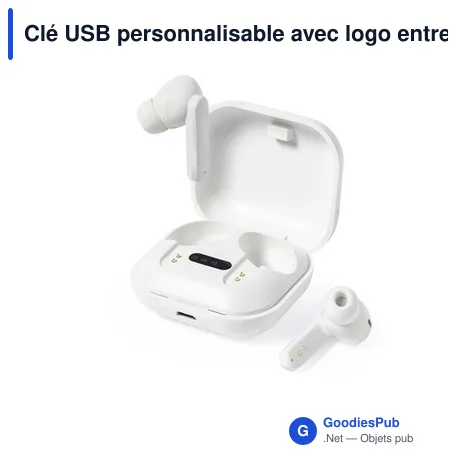 Clé USB personnalisable avec logo entreprise en ABS recyclé