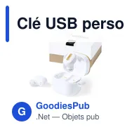 Clé USB personnalisable avec logo pour entreprises - Miniature 1