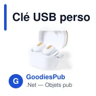 Clé USB personnalisable avec logo pour entreprises - Miniature 2