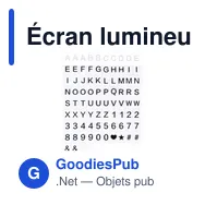 Écran lumineux personnalisable Cinemax avec logo - Miniature 5