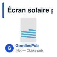 Écran solaire personnalisable SPF 30 en flacon de 20 ml avec logo - Spring - Miniature 5