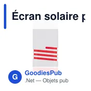 Écran solaire personnalisable SPF 30 en flacon de 20 ml avec logo - Spring - Miniature 7