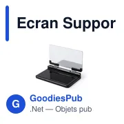 Ecran Support Wantol - Miniature 1