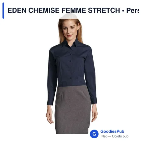 EDEN CHEMISE FEMME STRETCH