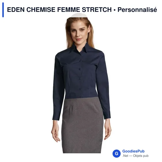 EDEN CHEMISE FEMME STRETCH - Image 10