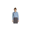 Variante bleu ciel vif - EDEN CHEMISE FEMME STRETCH