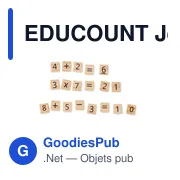 EDUCOUNT Jeu de comptage éducatif en bois - Miniature 2