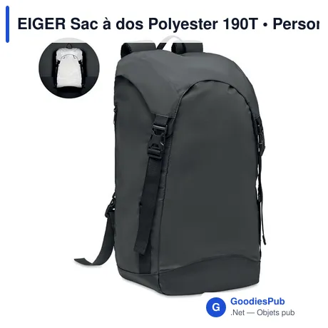 EIGER Sac à dos Polyester 190T