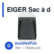 EIGER Sac à dos Polyester 190T - Miniature 4