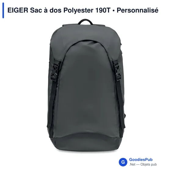 EIGER Sac à dos Polyester 190T - Image 4