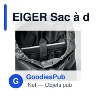 EIGER Sac à dos Polyester 190T - Miniature 5