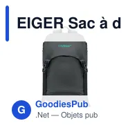 EIGER Sac à dos Polyester 190T - Miniature 6