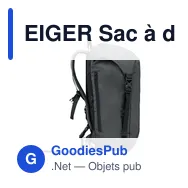 EIGER Sac à dos Polyester 190T - Miniature 7