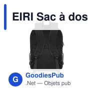 EIRI Sac à dos pour ordinateur 15" - Miniature 2
