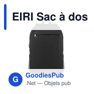 EIRI Sac à dos pour ordinateur 15" - Miniature 3