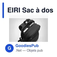 EIRI Sac à dos pour ordinateur 15" - Miniature 5