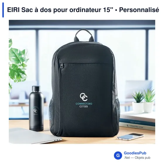 EIRI Sac à dos pour ordinateur 15" - Image 6